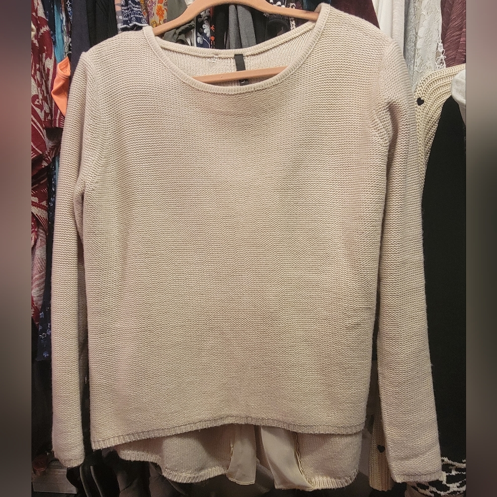 Elan Split Back Sweater - image 1